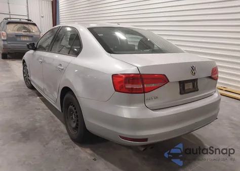 2015 Volkswagen Jetta 2.0L S из США, поврежденный, VIN 3VW2K7AJ5FM279225